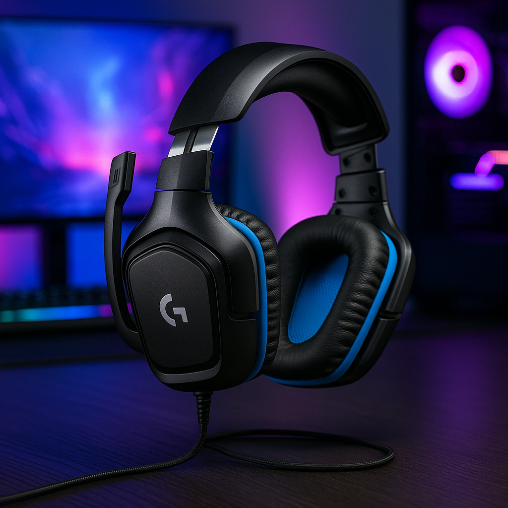 Logitech G432: auriculares gaming con sonido 7.1 y gran calidad-precio